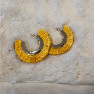 Express Yellow Hoops